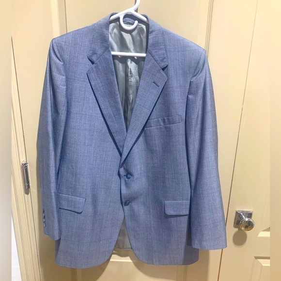 NWOT Lanvin Paris Vintage 100% Wool Mens Suitcoat 42Long